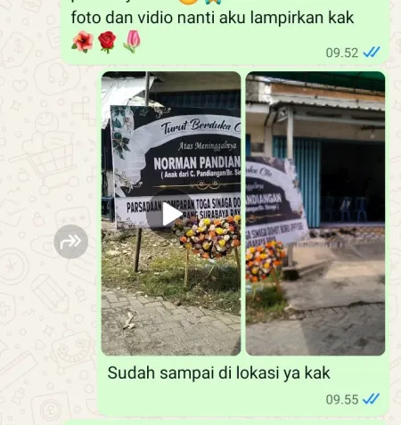 Pengiriman Karangan Bunga Waru Jepon