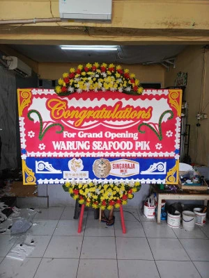 Papan Bunga di Waru Jepon